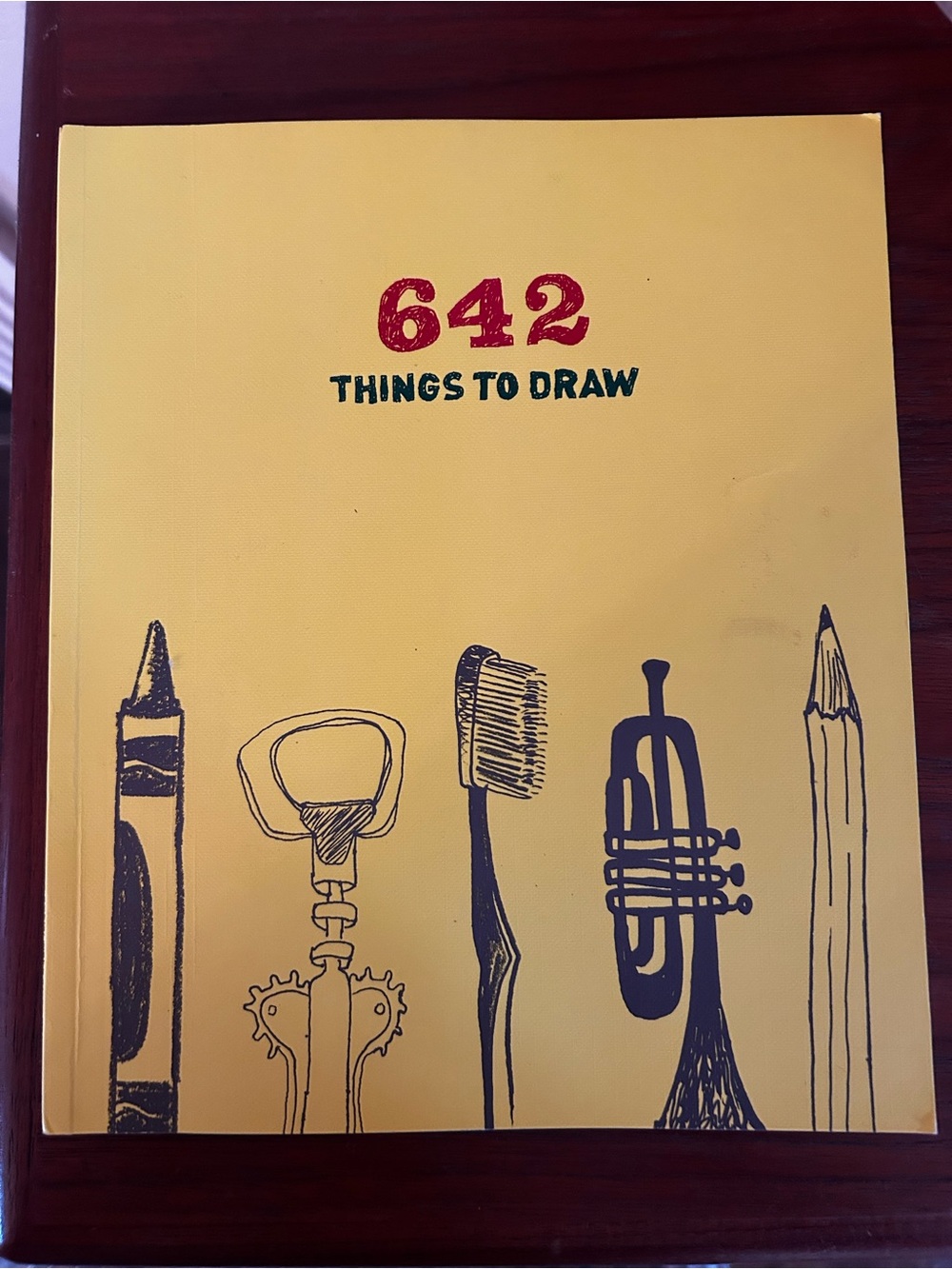 642 Things to Draw. Fun blank drawing notebook with subject prompts.